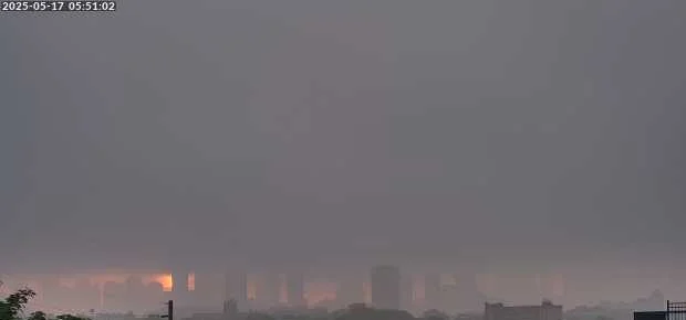 Skyline view of Communipaw, Downtown Jersey City, and Lower Manhattan from Claremont, JC.