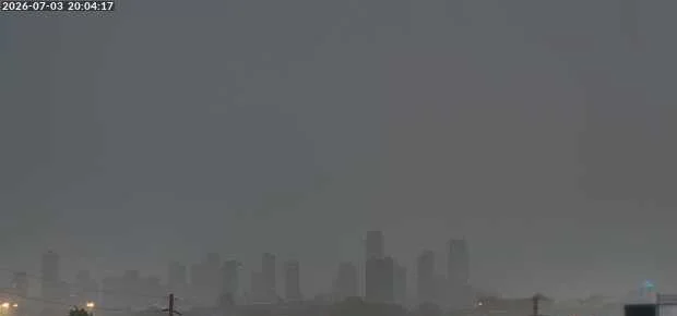 Skyline view of Communipaw, Downtown Jersey City, and Lower Manhattan from Claremont, JC.